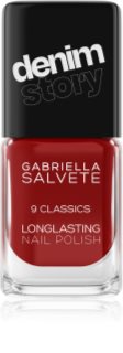 Gabriella Salvete Denim Story vernis à ongles longue tenue teinte 09 Classics 11 ml