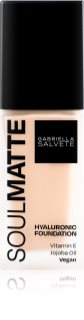 Gabriella Salvete SoulMatte dlhotrvajúci make-up s matným efektom odtieň 02W Ivory Warm 30 ml