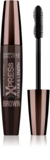 Gabriella Salvete XXPress Volume & Length туш для подовження вій для досконалого об'єму відтінок Brown 11 мл