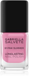 Gabriella Salvete Longlasting Enamel дълготраен лак за нокти със силен гланц цвят 91 Pink Summer 11 мл.