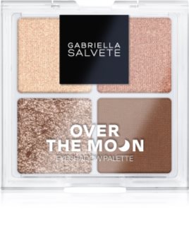 Gabriella Salvete Over The Moon paletka očných tieňov Nude Moon 4 g