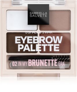 Gabriella Salvete Eyebrow Palette Perfect Eyebrows Kit shade 02 In My Brunette Era 5.2 g
