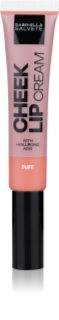 Gabriella Salvete Cheeks & Lips Cream Daudzfunkciju dekoratīvā kosmētika lūpām un sejai (tonis) 01 Puff 10 ml
