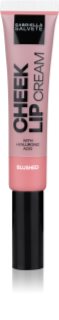 Gabriella Salvete Cheeks & Lips Cream Daudzfunkciju dekoratīvā kosmētika lūpām un sejai (tonis) 02 Blushed 10 ml