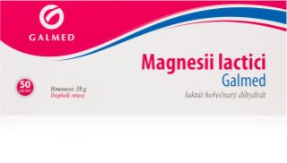 Galmed Magnesii lactici Galmed tablety pro podporu zdraví nervové soustavy 50 tbl