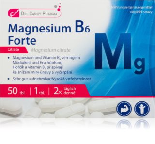 Galmed Magnesium B6 Forte tablety pro podporu snížení míry únavy a vyčerpání 50 tbl