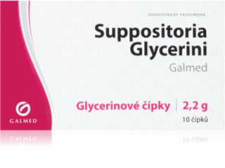Galmed Suppositoria Glycerini zdravotnický prostředek pro léčbu zácpy 10 ks