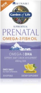 Garden of Life Minami Prenatal Omega-3 Fish Oil měkké tobolky pro těhotné a kojící ženy