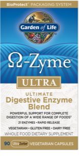Garden of Life Ω-Zyme ULTRA kapsułki na poprawę trawienia 90 caps.