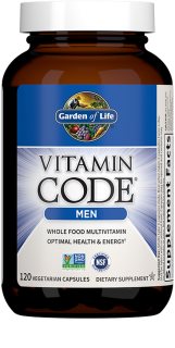 Garden of Life Vitamin Code Men kapsułki z kompleksem multiwitaminowym dla mężczyzn 120 caps.