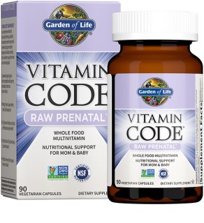 Garden of Life Vitamin Code RAW Prenatal kapsle s multivitamínovým komplexem