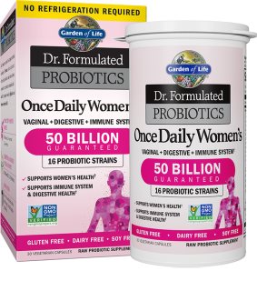 Garden of Life Dr. Formulated Probiotics Once Daily Women's probiotiká pre ženy 30 ks