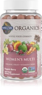 Garden of Life Women's Multi multivitamíny pro ženy příchuť Organic Berry 120 ks