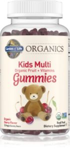 Garden of Life Organics Kids Multi Gummies multivitamíny pro děti