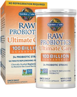 Garden of Life RAW Probiotics Ultimate Care komplexné probiotikum 30 ks