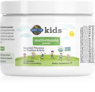 Garden of Life Kids Multivitamin Powder multivitamíny pro děti 60 g