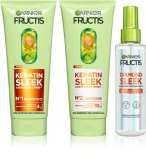 Garnier Sleek Routine szett száraz hajra