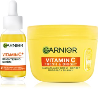 Garnier Vitamin C Sæt Til udstråling og fugtighed