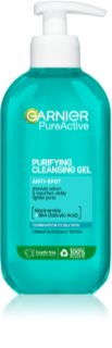 Garnier Skin Active Pure Active gel de curățare pentru ten acneic 200 ml