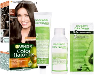 Garnier Color Naturals Creme Hair Color shade 3 Natural Dark Brown 1 pc