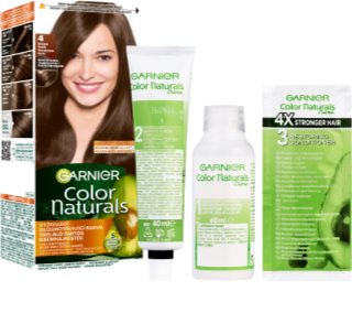 Garnier Color Naturals Creme Hair Color shade 4 Natural Brown 1 pc