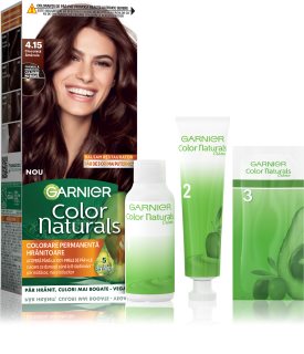 Garnier Color Naturals Creme βαφή μαλλιών απόχρωση 4.15 1 τμχ