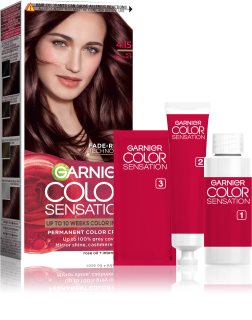 Garnier Color Sensation βαφή μαλλιών απόχρωση 4.15 Icy Chestnut 1 τμχ