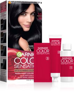 Garnier Color Sensation culoare par culoare 1.0 Onyx Black 1 buc