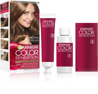 Garnier Color Sensation hajfesték árnyalat 6.0 Szlachetny Ciemny Brąz 1 db