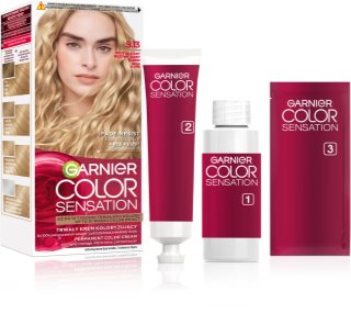Garnier Color Sensation farba do włosów odcień 9.13 Krystaliczny Beżowy Jasny Blond 1 szt.