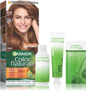 Garnier Color Naturals Creme βαφή μαλλιών απόχρωση 6.41 Sweet Amber 1 τμχ
