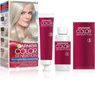 Garnier Color Sensation The Vivids farba do włosów odcień S9 Srebrny Popielaty Blond 1 szt.