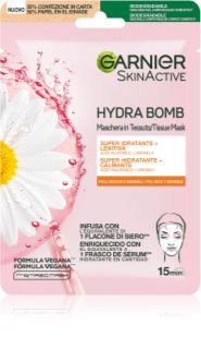Garnier Skin Active Hydra Bomb máscara em folha com camomilla 1 un.