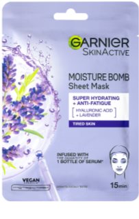 Garnier Textil Masks Hydra Bomb хидратираща платнена маска с хиалуронова киселина