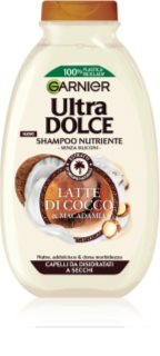 Garnier Ultra Doux Coconut and Macadamia champú suave para uso diario 250 ml