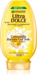 Garnier Ultra Dolce Camomilla balsamo per schiarire i capelli 200 ml
