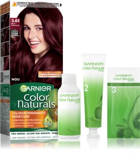 Garnier Color Naturals Creme βαφή μαλλιών απόχρωση 3.61 Deliciuos Blackberry 1 τμχ