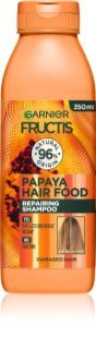 Garnier Fructis Papaya Hair Food sampon pentru regenerare pentru par deteriorat 350 ml