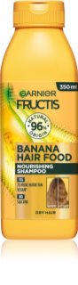 Garnier Fructis Banana Hair Food sampon hranitor pentru par uscat 350 ml