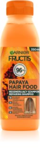 Garnier Fructis Papaya Hair Food Reģenerējošs šampūns bojātiem matiem