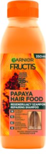 Garnier Fructis Papaya Hair Food відновлюючий шампунь для пошкодженого волосся 350 мл