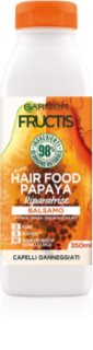 Garnier Fructis Papaya Hair Food condicionador regenerador para cabelo danificado 350 ml
