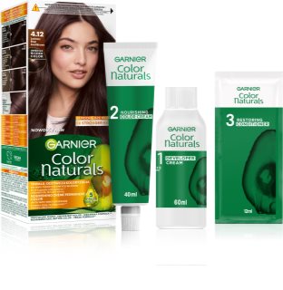 Garnier Color Naturals Creme Haarfarbe Farbton 4.12 Iced Brown 1 St.