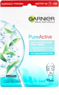 Garnier Pure Active textile Maske mit Reinigungseffekt 28 g