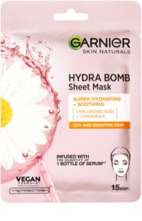 Garnier Textil Masks Hydra Bomb Calming Face Sheet Mask