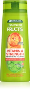 Garnier Fructis Vitamin & Strength hajerősítő sampon a sérült hajra