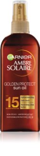 Garnier Ambre Solaire Ideal Bronze olejek ochronny przyspieszający opalanie SPF 15 150 ml