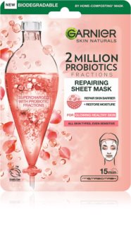 Garnier Skin Naturals jednorazová plátenková maska na tvár s probiotikami 22 g