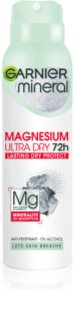 Garnier Mineral Magnesium Ultra Dry αντιιδρωτικό σε σπρέι 150 ml