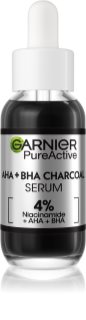 Garnier Pure Active Charcoal Serum för att behandla hudbristningar